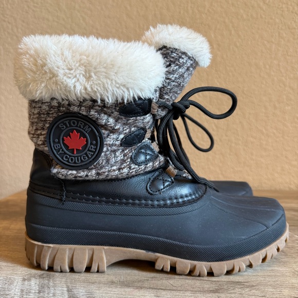 Cougar Shoes - Storm by Cougar Cabin Waterproof Winter Boots Women’s Size 7 Faux Fur